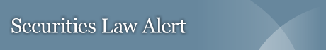 Securities Law Alert